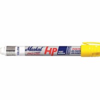Markal Paint Marker, Permanent, Yellow  96961
