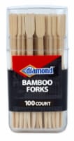 Diamond® Bamboo Forks Perspective: Main