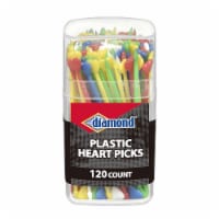 Diamond® Plastic Heart Picks Perspective: Main