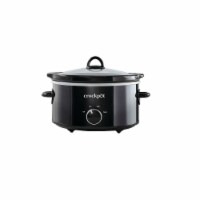 Crock-Pot® Black Manual Slow Cooker Perspective: Main