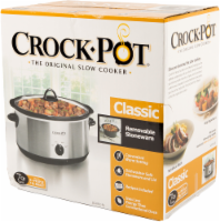 Crock-Pot® Silver/Black Programmable Slow Cooker, 7 qt - Kroger