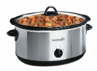 Crock-Pot Classic Silver & Black Stainless Steel Slow Cooker