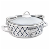 Crock-Pot 2.5-Quart Miniature Casserole Oval-Shaped Slow Cooker Crock Pot,  Gray