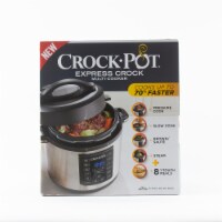 Crock-Pot® Express Crock Multi-Cooker - Black/Silver Perspective: Main