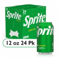 Sprite® Lemon Lime Caffeine Free Soda Cans Perspective: Main