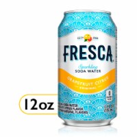 Fresca Grapefruit Citrus Zero Calorie And Sugar Free Sparkling Soda Pop Water Perspective: Main