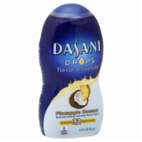 Dasani Drops Pineapple Coconut Water Enhancer Mix Perspective: Main