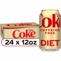 Diet Coke® Caffeine-Free Soda Cans Perspective: Main