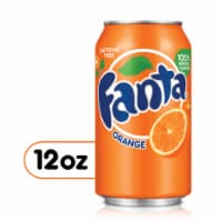 Fanta® Orange Fruit Soda Can Perspective: Main