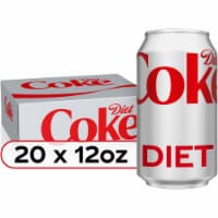Diet Coke® Soda Cans Perspective: Main