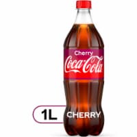 Coca-Cola® Cherry Soda Bottle Perspective: Main