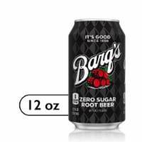 Diet Barq's® Root Beer Zero Sugar Caffeine Free Soda Can Perspective: Main
