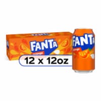 Fanta® Orange Caffeine Free Soda Fridge Pack Cans