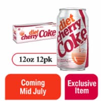 Diet Coke® Cherry Diet Soda Cans Perspective: Main