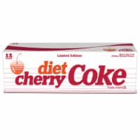 Diet Coke® Cherry Diet Soda Cans Perspective: Main