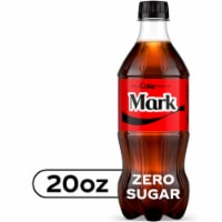 Coca-Cola Zero Sugar Soda Bottle Perspective: Main