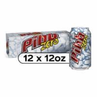 Pibb Zero Sugar Soda Cans Perspective: Main