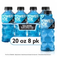 Powerade® Blue Blueberry Sports Drink Multipack Bottles Perspective: Main