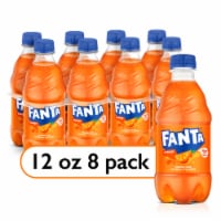 Fanta® Orange Caffeine Free Soda Bottles Perspective: Main