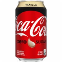 Coca-Cola Zero Sugar Vanilla Cola Soda Perspective: Main