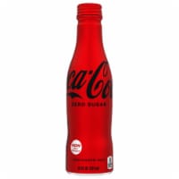 Coca-Cola Zero Sugar Aluminum Bottle Soda Perspective: Main