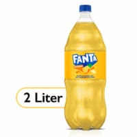 Fanta® Pineapple Caffeine Free Soda Bottle