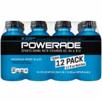 Powerade Mountain Berry Blast Enhanced Sports Drink Perspective: Main