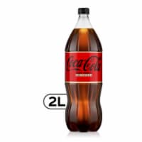 Coca-Cola® Zero Sugar Caffeine Free Soda Bottle Perspective: Main
