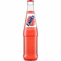 Fanta Strawberry Mexico Glass Bottle Perspective: Main
