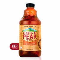Gold Peak Unsweetened Black Iced Tea Drink Perspective: Main