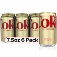 Diet Coke® Caffeine Free Soda Mini Cans Perspective: Main