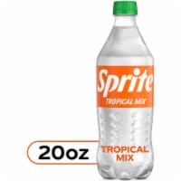 Sprite® Tropical Mix Lemon Lime and Tropical Fruit Caffeine Free Soda Bottle Perspective: Main