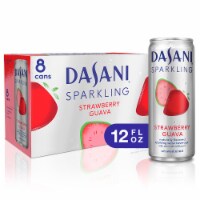 Dasani® Strawberry Guava Flavored Sparkling Water Cans Perspective: Main