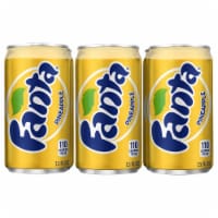 Fanta® Pineapple Mini Cans Perspective: Main