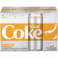 Diet Coke Twisted Mango Soda Perspective: Main