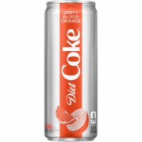 Diet Coke Zesty Blood Orange Soda Perspective: Main