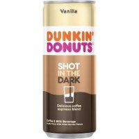 Dunkin' Donuts Shot in the Dark Vanilla Coffee & Milk Beverage Perspective: Main
