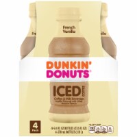 Dunkin' Donuts French Vanilla Iced Coffee Perspective: Main