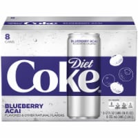 Diet Coke® Blueberry Acai Soda Cans Perspective: Main