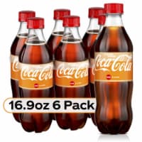 Coca-Cola® Orange Vanilla Soda Bottles Perspective: Main