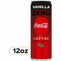 Coca-Cola® With Coffee Zero Sugar Vanilla Soda Can