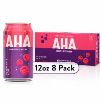 AHA® Raspberry Acai Flavored Sparkling Water Cans