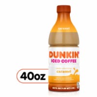Dunkin'® Caramel Iced Coffee Bottle Perspective: Main
