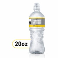 Powerade Zero Sugar Lemon Flavored Bottled Water Perspective: Main