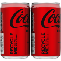 Coca-Cola Zero Sugar Cans