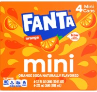 Fanta Orange Soda Cans