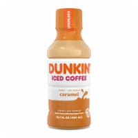 Dunkin'® Caramel Iced Coffee Bottle Perspective: Main