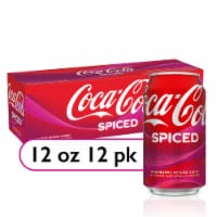 Coca-Cola® Spiced Raspberry Soda Cans Perspective: Main