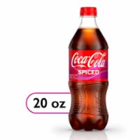 Coca-Cola® Spiced Raspberry Soda Bottle Perspective: Main