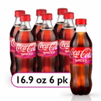 Coca-Cola® Spiced Raspberry Soda Bottles Perspective: Main